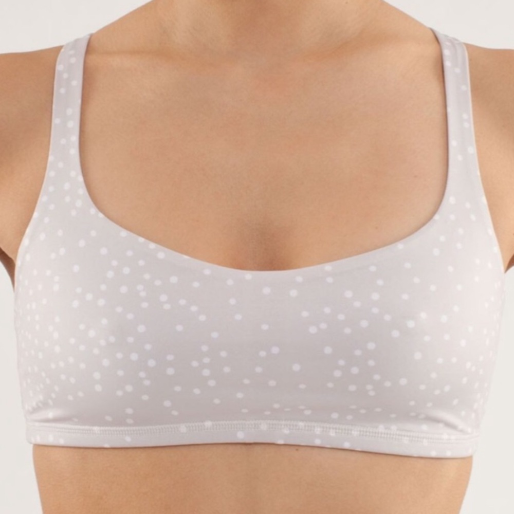 Lululemon Free To Be Bra in petite dot dune size 6